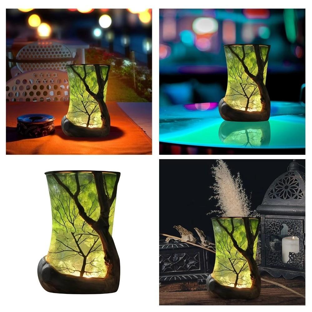 Forests Nature-Inspired Nature Ambient Lamp Resin Tree Desk Lamp  for Bedroom & Living Room Decor