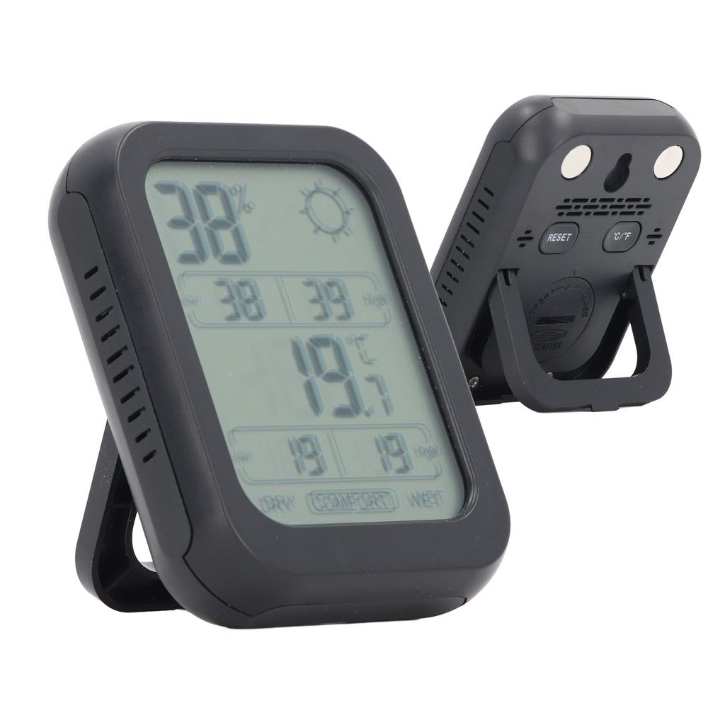 Термометр Датчик влажности Высокое разрешение Большой экран Точный гигрометр Термометр для использования в помещении