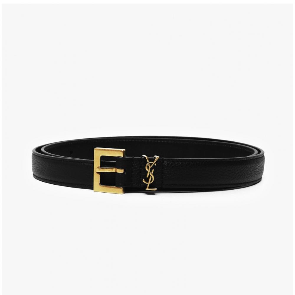 Saint Laurent Cassandra Monogram Square Belt 612616 Dti0w