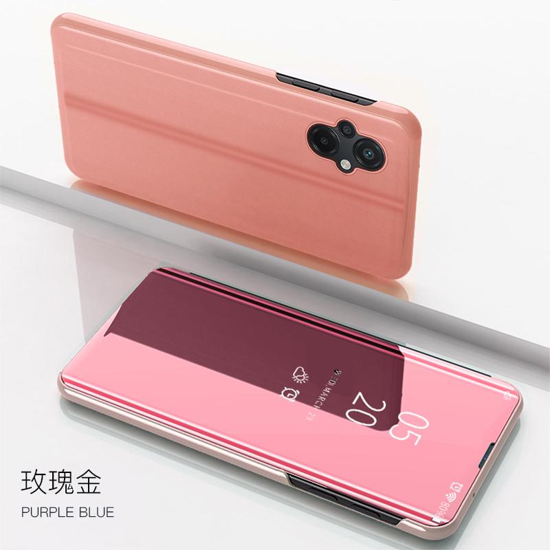 Для Pocco M 5 чехол роскошный смарт-зеркальный флип-магнитный кожаный держатель чехол для телефона для Xiaomi Poco M5 Poko Little M 5 задняя крышка