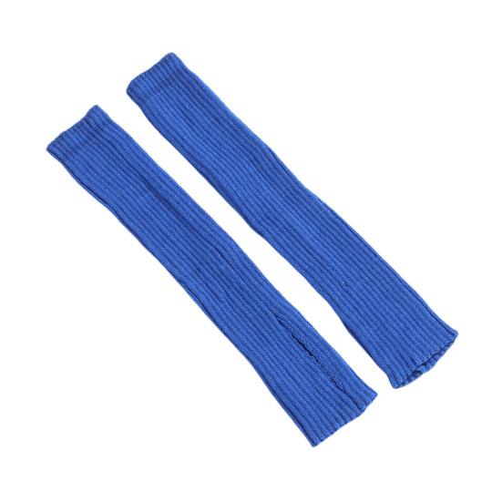 Вязаные гетры со штрипками Женские носки для йоги Выше колена В рубчик Зимние гетры для девочек Спортзал Фитнес Танцы Балет