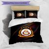 Galatasaray FC Printed 3PCS Bedding Set Breathable Duvet Cover with Pillowcases Decorative Bed Linen for Bedroom Home