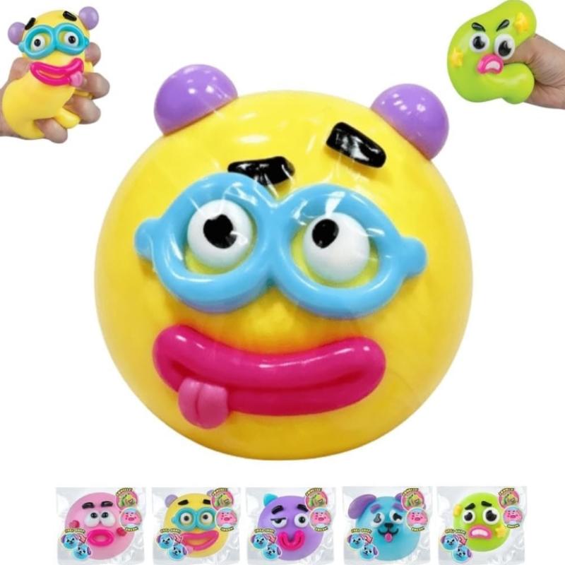 Creative Dog Face Changing Stress Toy for Adults Fun Relaxation & Squeeze