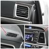Приборная панель автомобиля, центральная консоль, кондиционер, вентиляционная крышка, накладка, полоски, наклейка для Toyota Highlander, Стайлинг автомобиля, интерьер