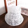 Pure Color Caps Sun Protection Summer Hat Mesh Basin Lace Bucket Hat Sun Cap Female Hats Sun Hat