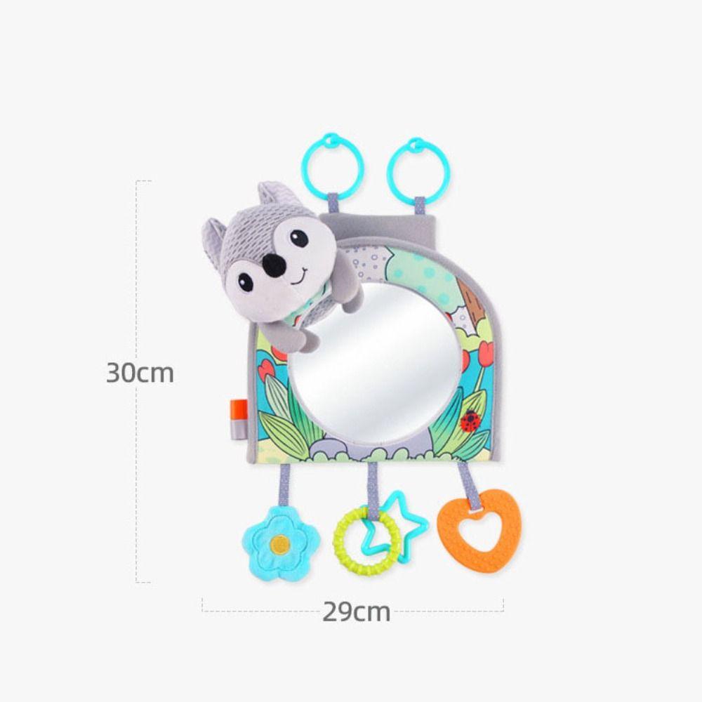 Выпуклое зеркало для детской машины, зеркало заднего вида из полиэстера для детей, для детей