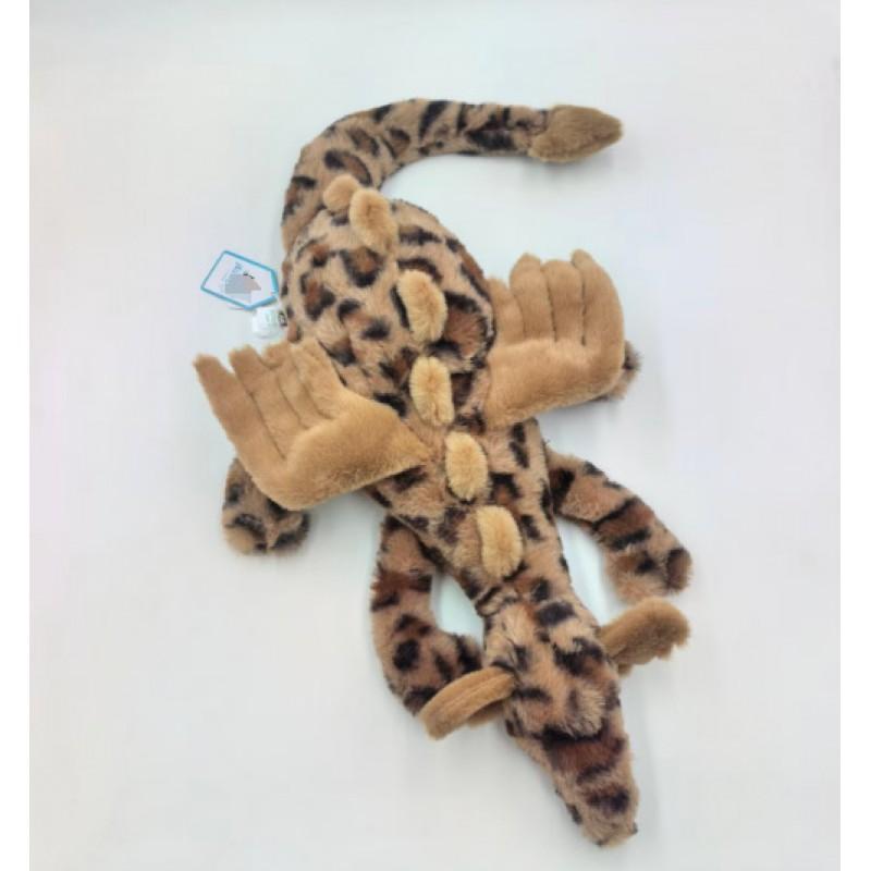 UK Jc Dragon Pink Leopard Print Plush Toy Soft Cuddly Comfort Doll