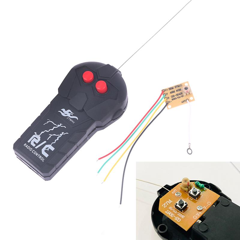 New 27Mhz Circuit 2Ch Rc Remote Control Pcb Transmitter Receiver Board Radio System For Toy Car