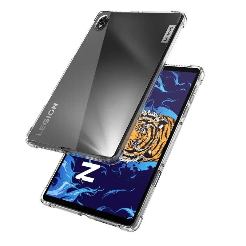 Противоударный силиконовый чехол для Lenovo Legion Y700 TB-9707F 8,8 'чехол для планшета Гибкая прозрачная задняя крышка Защитная пленка для экрана