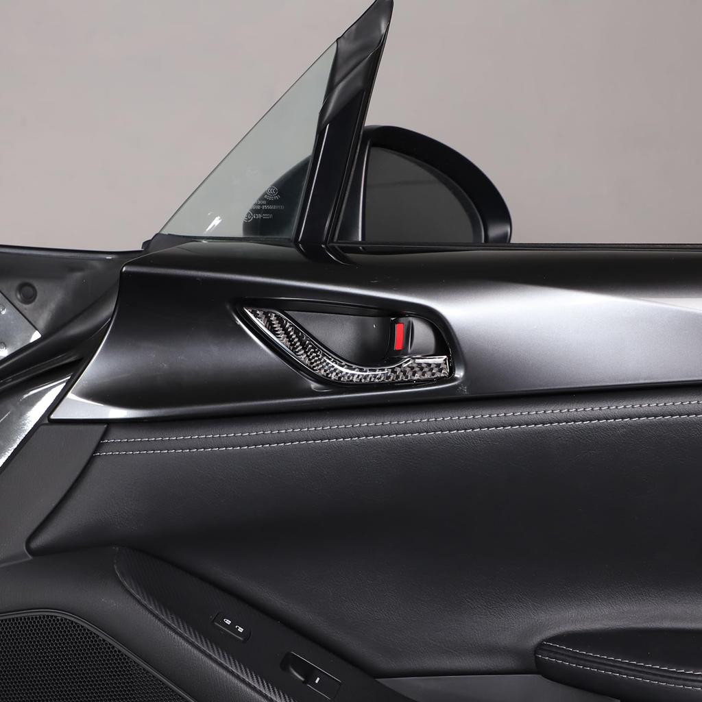 Hcilloend New Mazda Roadster RF ND Series 2016-2024 Steering Wheel Panel, Door Handle Cover,