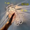 Лампа Rose Crystal Crystal Lights Touch Control с USB-портом 3/16 RGB Цветовая смена Романтическая настольная лампа Rose Diamond