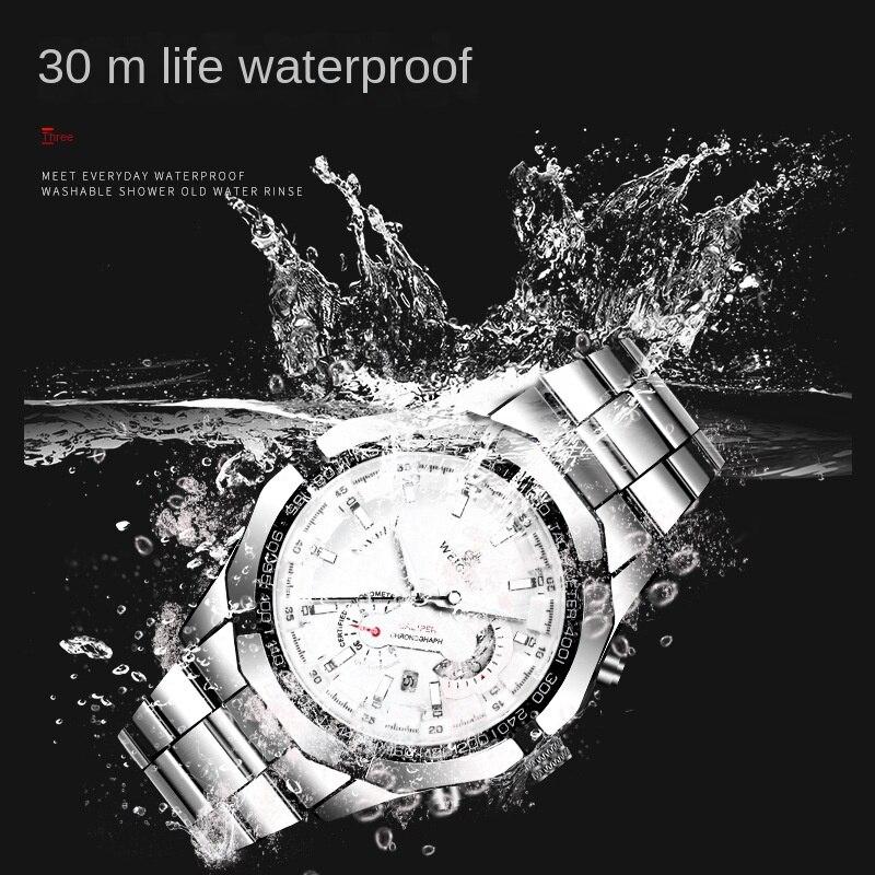 Men's Calendar Waterproof Luminous Non-mechanical Watch Large Dial Automatic Movement Watchjavascript: