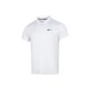 Solid Color Pullover Casual Sports Polo Shirt Men Tops White FD5318-102