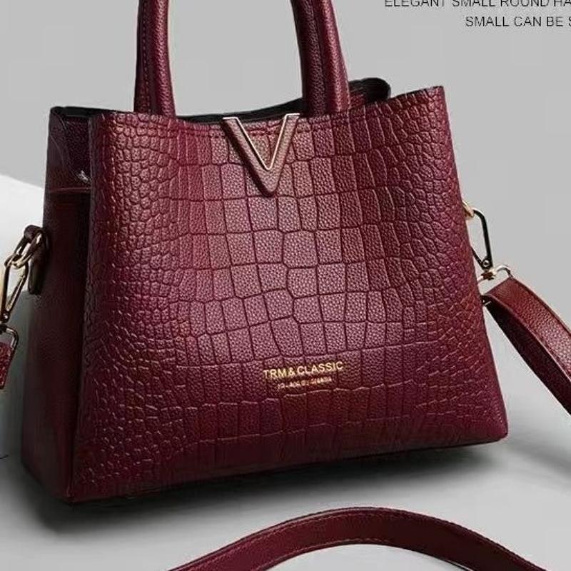 Модная женская сумка через плечо для матери, женская сумка через плечо из высококачественной кожи