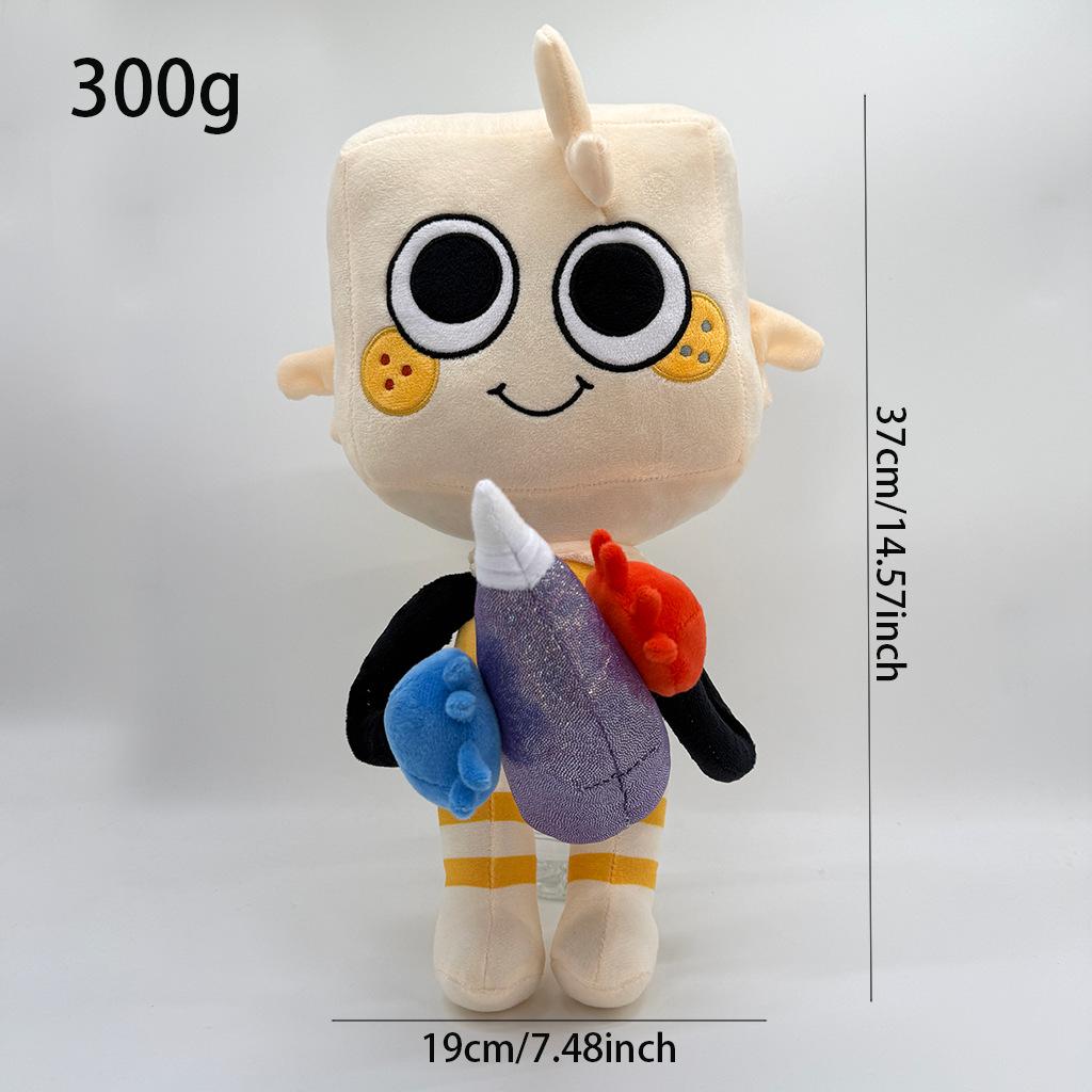 30-35CM Fluffy Plush Character Game Soft Bone Sunflower Cat Girl Soft Stuffed Plush Ornament for Birthday Xmas Gift