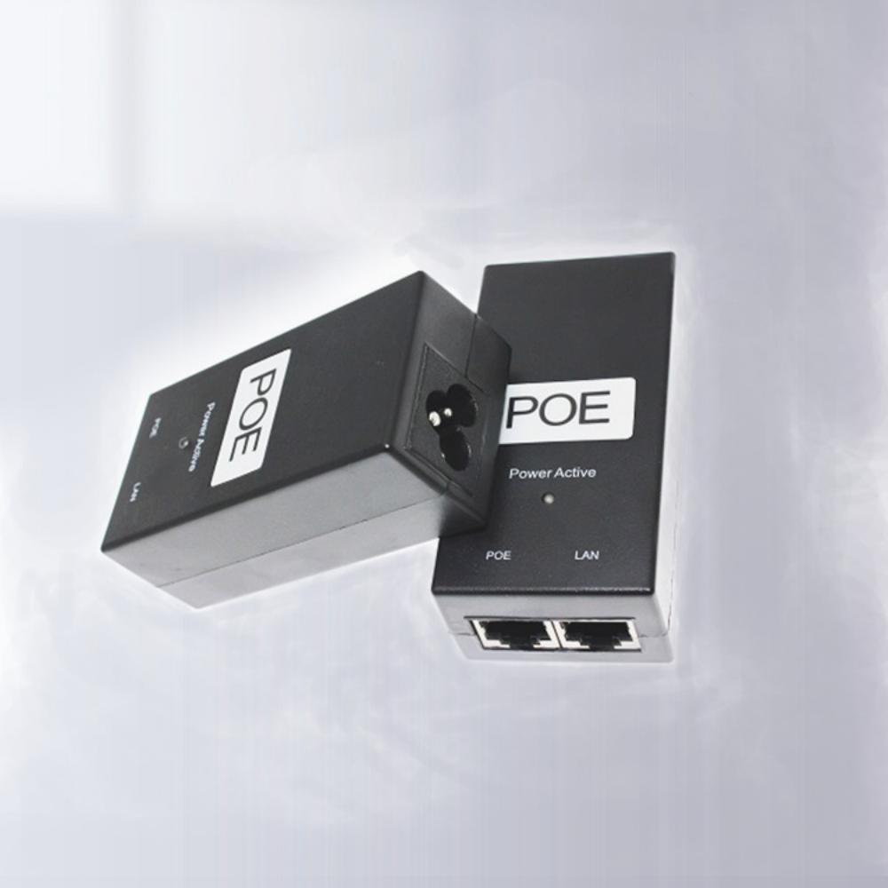24 В/48 В, 0,5 А, блок питания POE, 100 Мбит/с, адаптер Ethernet POE, устройство POE, инжектор питания POE POE
