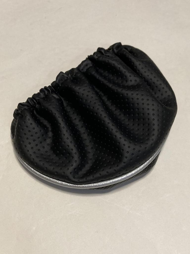 Made In Thick Synthetic Leather Seat Covers Specifically Designed for the PCX125 Easy Installation with Elastic Dimpled Fiber with Silver Japan! JF28.