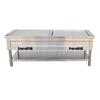 JPHZNB Commercial Stainless Steel Electric Steamed Bun & Food Warmer Display