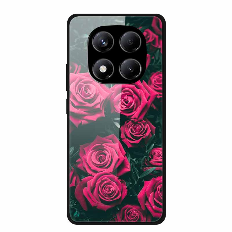 Роскошный Чехол Для Redmi Note 14 Pro 4G Чехол Из Закаленного Стекла Для Xiaomi Redmi Note14 Pro 4G Чехлы Для Телефона Модный Защитный fundas