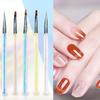 Практичная кисть для дизайна ногтей, инструменты для рисования нейлоновой шерсти, простые в использовании