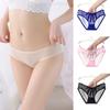 Women's Sexy Lingerie Mesh Briefs Underwear Knickers Seamless Sheer Panties See Through