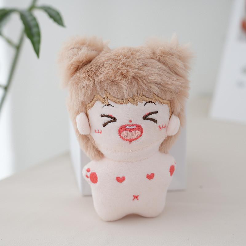Очаровательный плюшевый брелок-кукла, мягкая хлопковая набивная игрушка для сумок и ключей