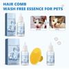 Portable Dog Dry Cleaning Shampoo Great Smelling Cat Dry Shampoo Deodorant No Rinse Cleaner For Pet Outdoor Travel Bath Supplies
