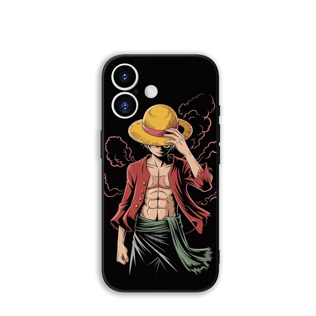Phone Cover Luffy One Sanji Piece Roronoa Zoro for Apple iPhone 16 15 14 Plus 13 12 Mini 17 Pro Max + ProMax 16E Air 15+ Case
