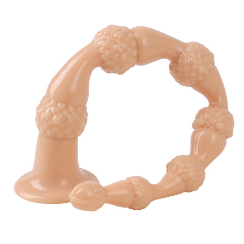 54 см Анальная пробка Анальный расширитель Фаллоимитатор для взрослых Секс-игрушки Фистинг Ремень на члене Большой член Реалистичный пенис Привязка для геев БДСМ ПВХ