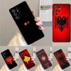 Албания Албанцы Флаг чехол для телефона Защитная крышка Для Samsung Galaxy S24 S25 Ultra S21 S22 Ultra S10E Note 10 Plus Note 20 FE S23