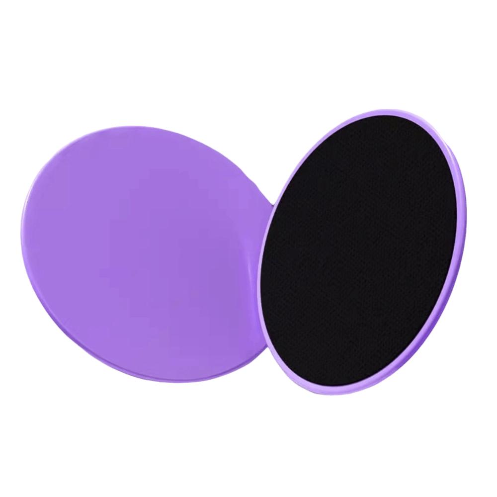 2pcs Solid Color Yoga Sliding Discs Enhanced Abdominal Muscle Core Slider Discs Fitness Training