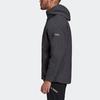Adidas 3-In-1 Outdoor Sports Hooded Jacket Men Outerwear Black GE9893