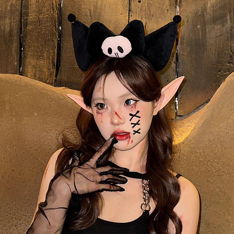 Смешной Хэллоуин Куроми Повязка на голову Кукла Угощение или жизнь Вечеринка Наряжаться Украшение для волос Счастливого Хэллоуина 2025 Подарки Сувенир