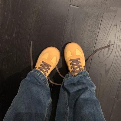 Издание из коровьей кожи~ Весна Новые Повседневные Кожаные На Плоской Подошве Легкие Женские