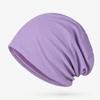 Women's Breathable Thin Cotton Pullover Hat - Spring/Summer Headscarf, Confinement, Sleep, and Outdoor Leisure Cap.