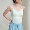 Женское нижнее белье с регулируемыми бретелями, эластичный жилет с нагрудной подкладкой, жилет из ледяного шелка без следов