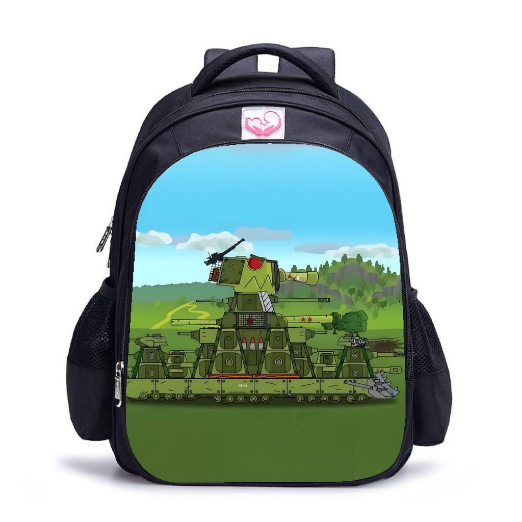 Школьный рюкзак World of Tanks: Вместительный детский повседневный рюкзак, три размера.
