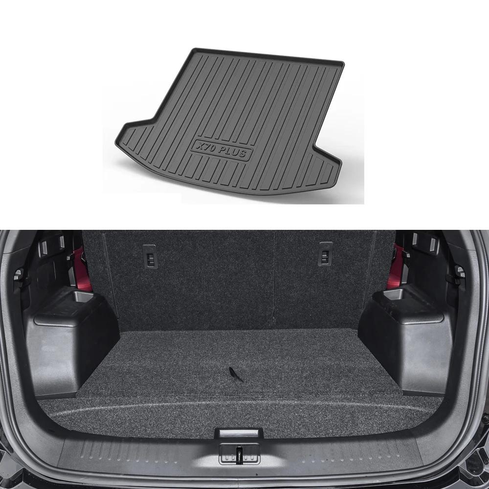 Коврик в багажник автомобиля для Jetour X70 Plus Soueast DX8 2021~2025 2025 TPE водонепроницаемый коврик на заказ подкладка накладка поддон аксессуары