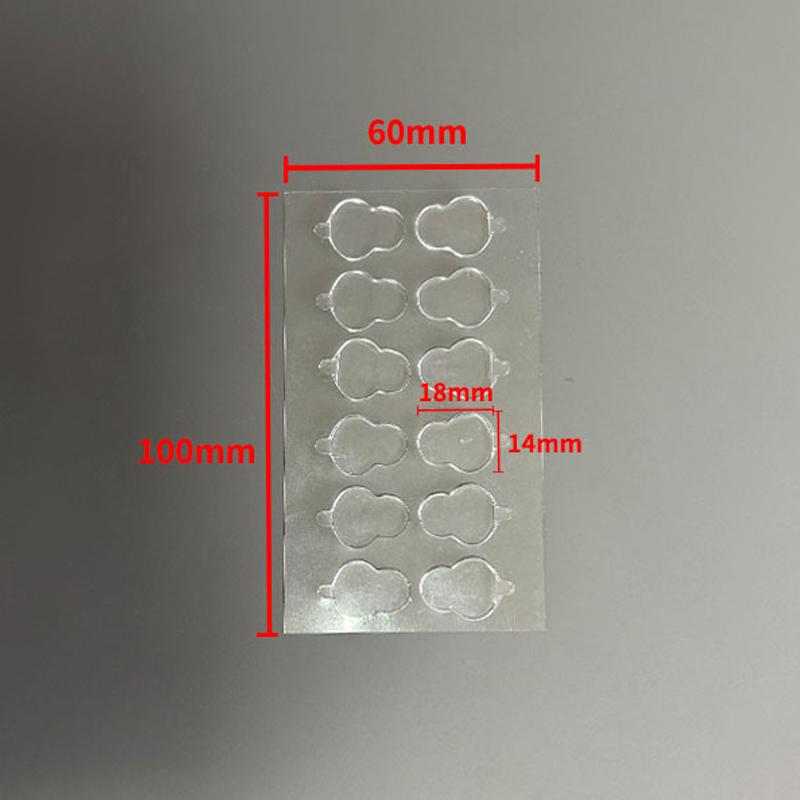 2 шт. Модель одного и того же наноклеевого украшения куклы нано двухсторонний скотч прозрачный высоковязкий прочный фиксированный патч