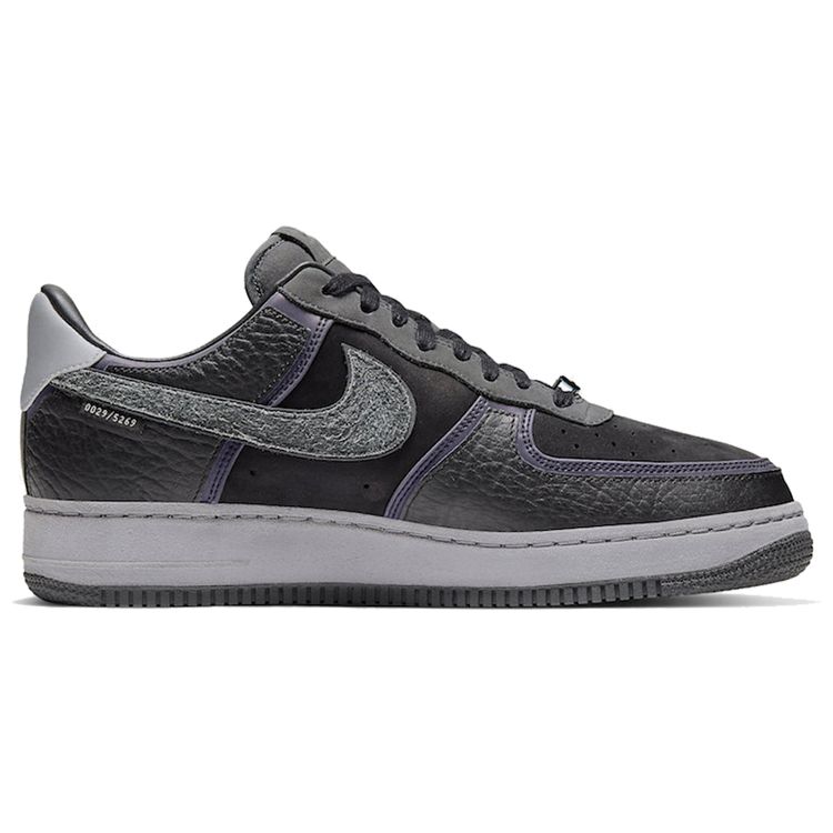 A Ma Maniére x Nike Air Force 1 Low 07 Ручная стирка в холодной воде Унисекс Кроссовки Черный Черный-Темно-серый CQ1087-001