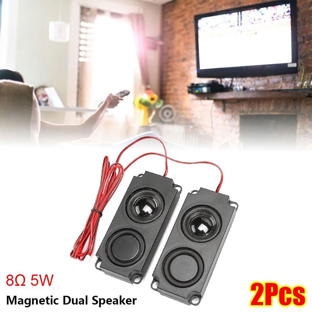 2Pcs 40mm Audio Cavity Speaker for LED TV Monitor Portable Audio Equipment