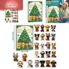 Christmas Dog Lover Advent Calendar With Acrylic Tree Ornaments For Holiday Celebration