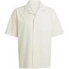 Solid Loose Short Sleeve Shirt Men Shirts Off-White JD2456