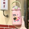 Large Capacity Vacuum Cup Cartoon Coffee Cup Cute Student Water Cup Gift