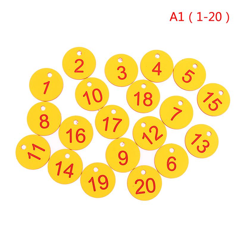 20/50 шт. Бирки с номером фермы для спаривания пчеловодство подвесная пронумерованная бирка