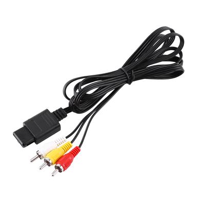 O TV Video Cord AV Composite RCA Cable для N64 Nintendo GameCube