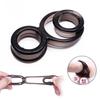Silicone Dual Cock Ring Delay Ejaculation for Men Couple Sexual Toy Adult Sex Lock Men's Ring Penis Enlargement Erection