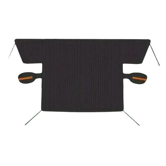 Универсальный автомобильный чехол от снега на лобовое стекло Толстый морозостойкий солнцезащитный козырек с магнитами и светоотражающими полосами Защита в любое время года Снежный щит