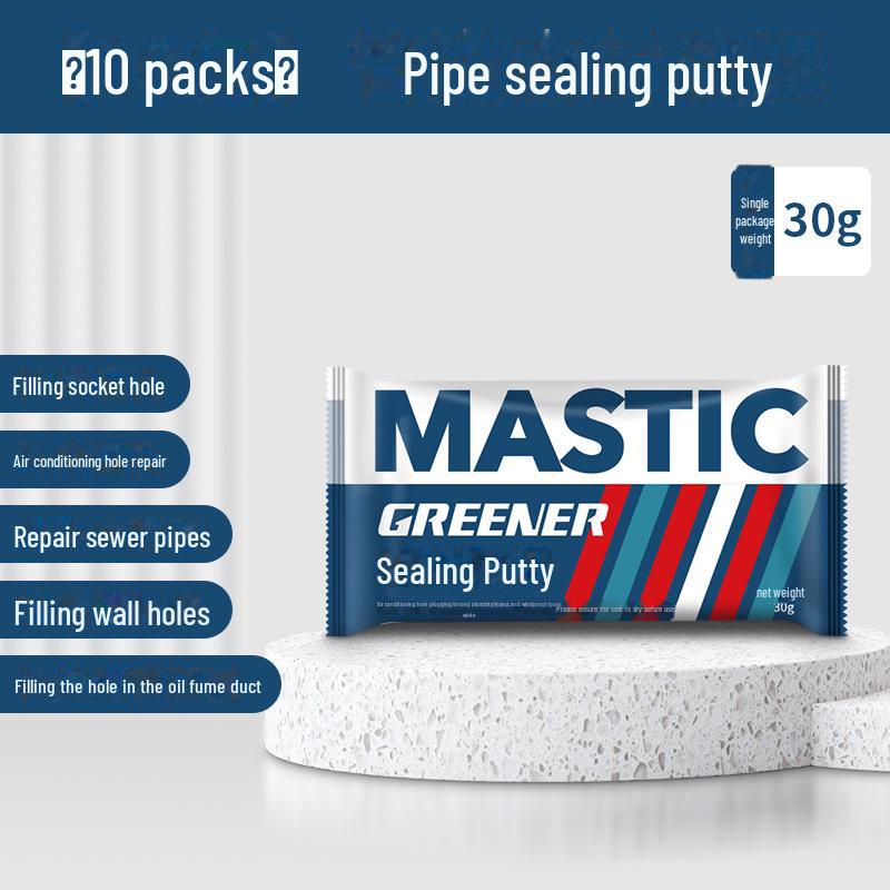 Грязь для герметизации утечек в кондиционерах и канализации Green Forest