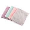 Tableware Household Microfiber Kitchen Scouring Pad Non-stick Oil Rags Clean Cloths Cleaning Towel